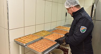 Kepez’de ramazan öncesi tatlıcılara denetim