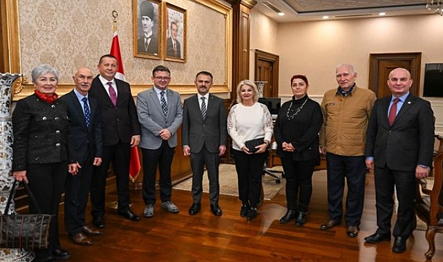 Kocaeli Dostluk Kulübü ve Kafkas derneklerinden Vali Aktaş’a ziyaret
