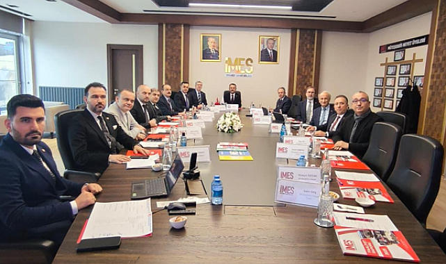 Kocaeli’nde İMES OSB Müteşebbis Heyet Toplantısı yapıldı