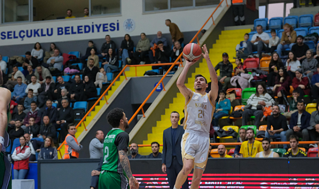 Konya Büyükşehir Belediyespor, Darüşşafaka Lassa’yı mağlup etti