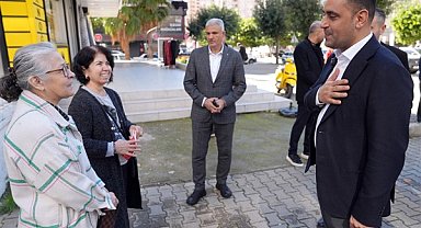 Kozay, Toros Mahallesi’nde inceleme yaptı