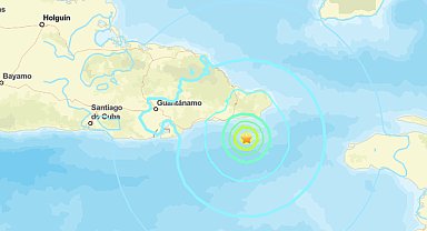 Küba'da deprem
