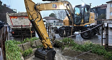 Manisa'da yoğun yağışlara karşı çalımalar gerçekleştirildi