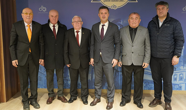 Marmara Balkan Göçmen Dernekleri Federasyonu’ndan Başkan Sarıkurt’a ziayret