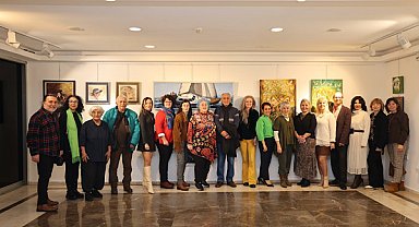 Marmaris’te “Ümit Burada” resim sergisi sanatseverlerle buluştu