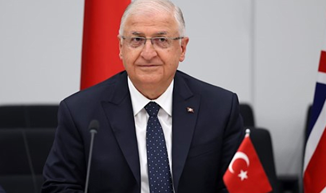 Milli Savunma Bakanı Güler, KKTC Meclis Başkanı Öztürkler’i kabul etti