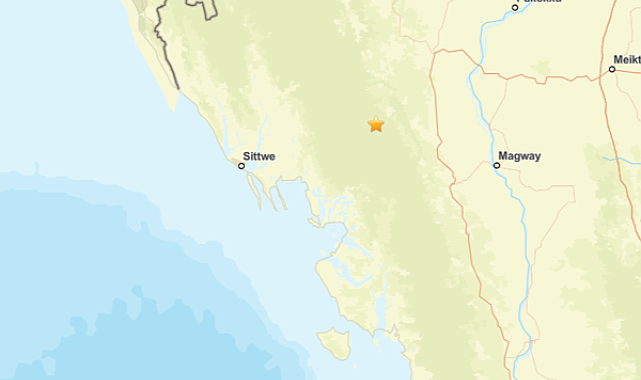 Myanmar'da deprem