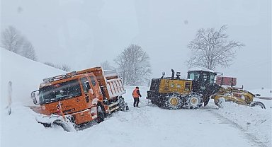 Odu'da kar mesaisi sürüyor