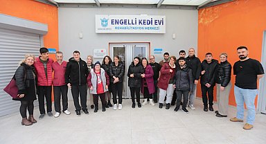 Öğrenciler, Engelli Kedi Evi ve Rehabilitasyon Merkezi’ni ziyaret etti