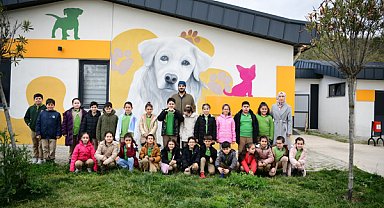 Öğrencilerden Sokak Hayvanları Bakımevi ve Rehabilitasyon Merkezi’ne ziyaret