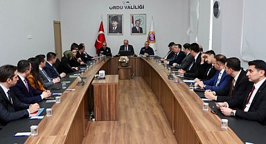 Ordu’da İl Güvenlik Asayiş ve Koordinasyon Toplantısı yapıldı 