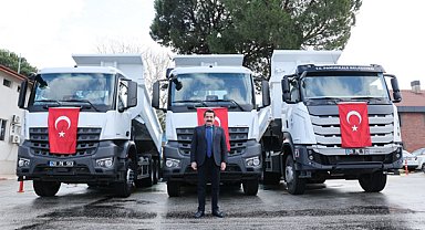 Pamukkale Belediyesi, araç filosuna 3 yeni araç ekledi