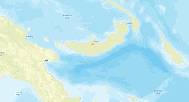  Papua Yeni Gine'de deprem