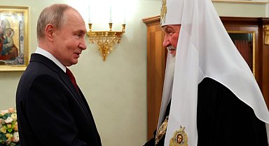 Putin, Rus Ortodoks Kilisesi Patriği Kirill ile görüştü 