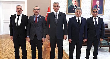 Rize İl Sağlık Müdürlüğü'nden Bakan Memişoğlu'na ziyaret