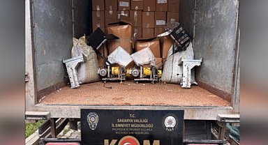 Sakarya'da kaçakçılık operasyonu