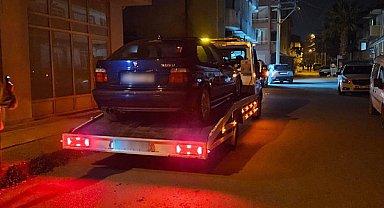 Sakarya’da sanayi sitesinde drift atan sürücülere ceza kesildi