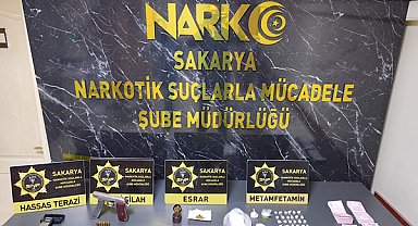 Sakarya'da uyuşturucu operasyonu düzenlendi