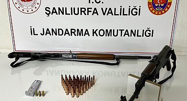 Şanlıurfa'da ruhsatsız silah operasyonu