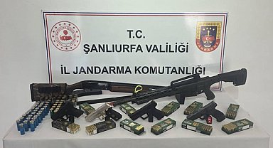 Şanlıurfa’da ruhsatsız silah operasyonu