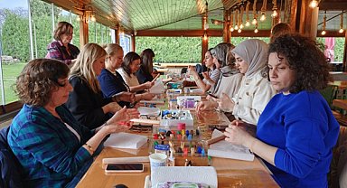 Sapanca’da Polimer Kil Yaka İğnesi Workshopu düzenlendi