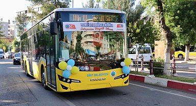 Siirt’te 690 bin 526 yolcu toplu taşımayı tercih etti