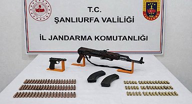 Siverek’te ruhsatsız silah operasyonu düzenlendi