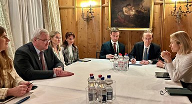 Sybiha, AB Yüksek Temsilcisi Kallas ile görüştü 