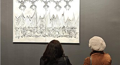 Teke Zeybekleri sergisi Kepez’de sanatseverlerle buluştu