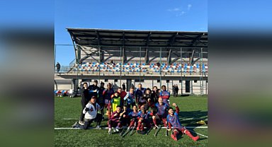 Trabzon Büyükşehir Belediyesi Ampute Futbol Takımı'ndan galibiyet