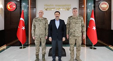 Tuğgeneraller Ersever ve Şimşek’ten Vali Masatlı’ya ziyaret