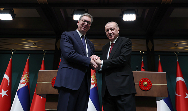 Türkiye ile Sırbistan arasında ortak bildiri yayımlandı