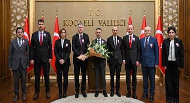 Vali Aktaş, Vergi Haftası nedeniyle İl Defterdarı Eşgin’i kabul etti