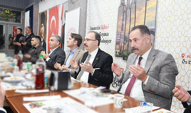 Vali Kızılkaya, vatandaşlarla iftarda bir araya geldi