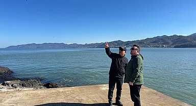 Vali Koç, Giresun Adası’ndaki çevre düzenleme çalışmalarını inceledi