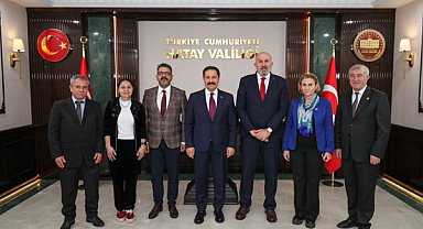 Vali Masatlı, muhtarlar heyetini kabul etti