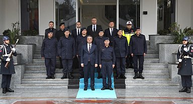 Vali Yavuz'dan İl Jandarma Komutanlığına ziyaret