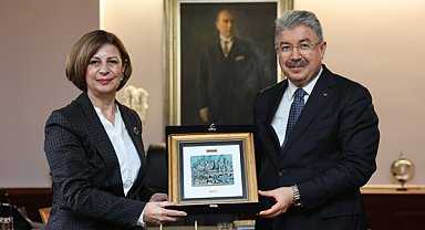 Vali Yılmaz'dan Başkan Ünlüce'ye ziyaret