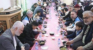 Yermük’te iftar sofraları kuruldu