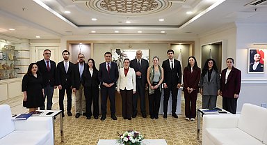 YİDEP heyeti, Antalya Büyükşehir Belediyesi’ni ziyaret etti