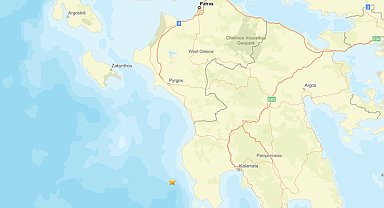 Yunanistan’da deprem