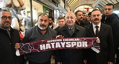 Zafer Partisi Genel Başkanı Özdağ, Hatay’da temaslarda bulundu