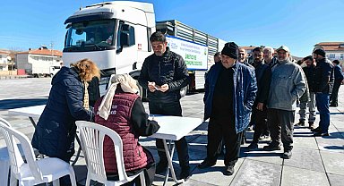 ABB’den Şereflikoçhisarlı çiftçilere aspir tohumu desteği