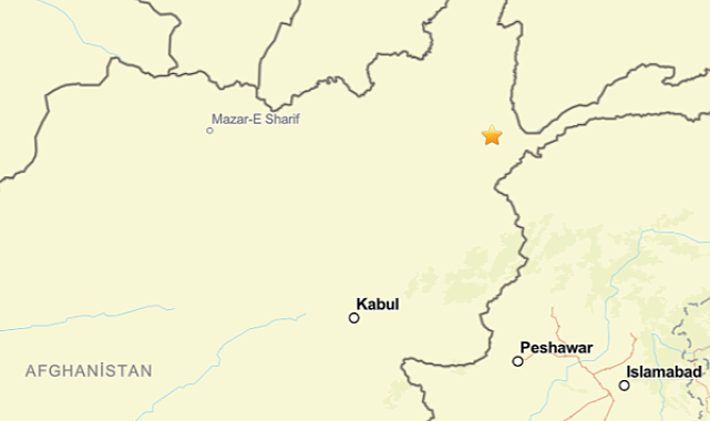 Afganistan'da deprem
