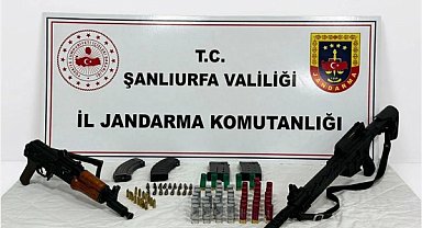 Akçakale’de ruhsatsız silah operasyonu