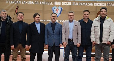 Aktaş, İftardan Sahura Geleneksel Türk Okçuluğu Ramazan Koşusu 2026 programına katıldı