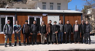 Alanya Belediyesi’nden Güzelbağ Mahallesi’nde konteyner ev tahsisi