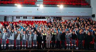 Alanya Belediyesi temizlik işleri şoförlerine trafik eğitimi