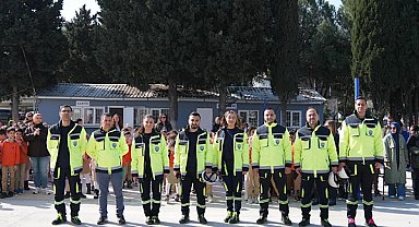 Aliağa’da deprem farkındalık etkinliği ve tatbikatı gerçekleştirildi