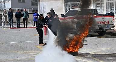 Ankara’da öğrencilere afet farkındalık eğitimi verildi